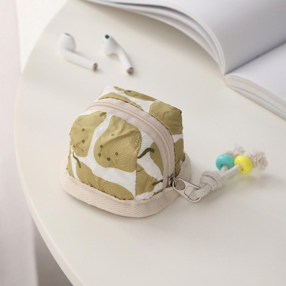 Protective Cover Polyester Zipper Storage Bag Multifunction Cute Earphone Case Portable Zipper Pouch Coins Storage