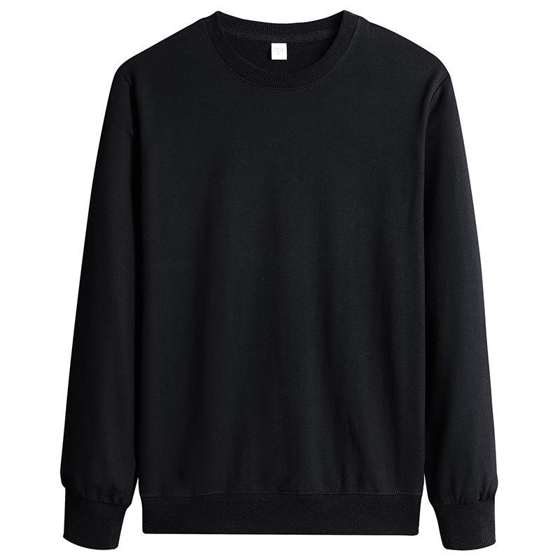 Spring and Autumn New Style National Fashion Sweater Men's Loose Pullover Round Neck Jacket Ins Trendy Velvet Top Long Sleeve