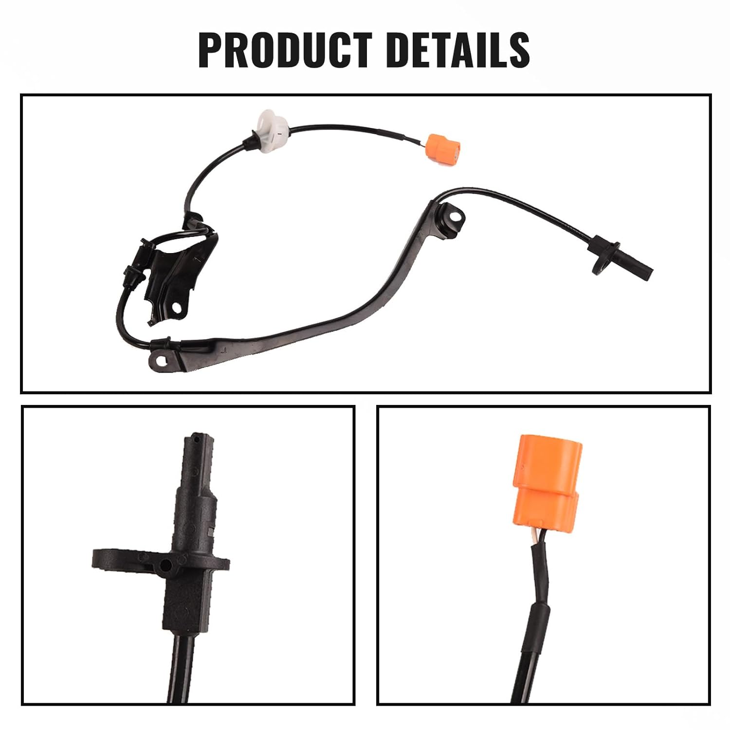 Bapmic Front Left and Right ABS Wheel Speed Sensor Compatible with 2004-2008 Acura TL 57455-SEP-A01 57450-SEP-A01 (2PS)