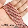 Natural Rose Pink Rhodochrosite Loose Round Heart Flat Chips Beads for Jewelry Making Bracelets Necklace DIY Accessories
