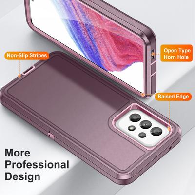 Hard Fall Protection Bag Case For Samsung Galaxy A54 A14 A53 5g A04s A13 S22 Plus S23 Ultra Non -Slip Armor Coque