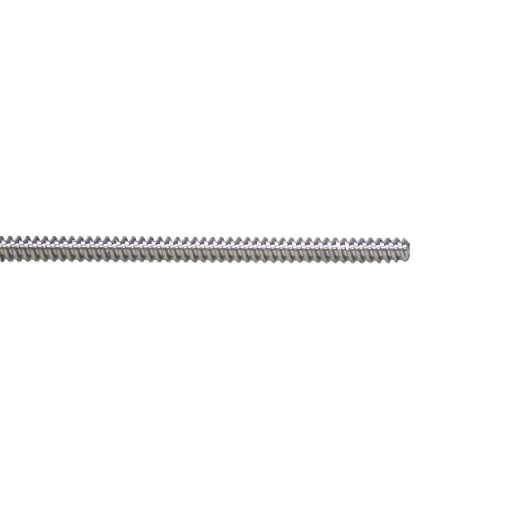 LINK CNC 304 Stainless Steel Trapezoidal Lead Screw, T3.5, Pitch 1.2mm, Lead 2.4mm.