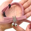 Pet Collar Accessories Bow Cat Bell Necklace Adjustable Corduroy Dog Accessories Pet Supplies