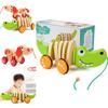 Premium Quality Kids Wooden Animal Puppy Trailer Toy Car For Endless Fun And Imagination
