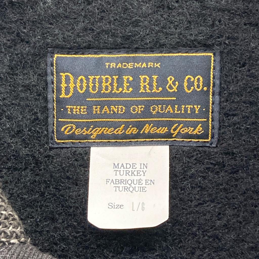 RRL 2023 Wool Cotton All Purpose Cardigan Jacket Jacket L BrownUsed