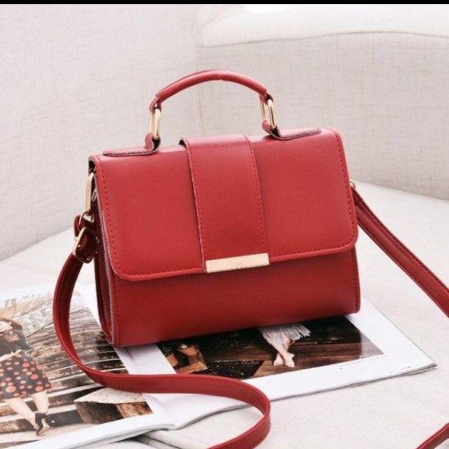 New Fashion Women's Bag Leather Bags Small Brim Crossbody Shoulder Bag for Women Messenger Bags for Women