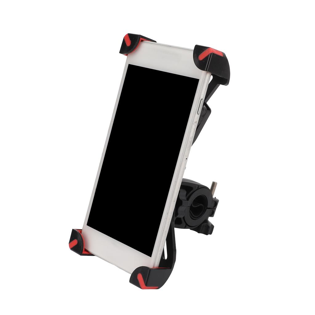 3.5‑7 Inch Bike Phone Holder 360 Degrees Rotating Adjustable Bike Mobile Phone Support StandRed