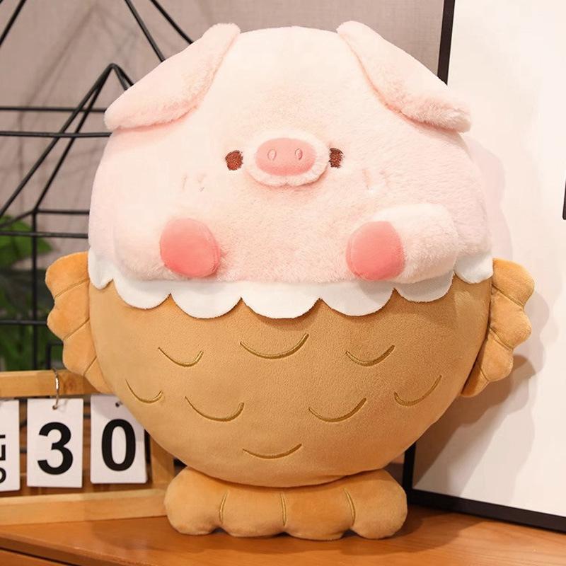 Cute Cute Snapper Pig Doll Plush Toy Pig Doll Children Sleeping Company Soothing Doll