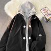 Men's Trendy Hong Kong Style Hooded Jacket - New for Spring and Autumn 2022