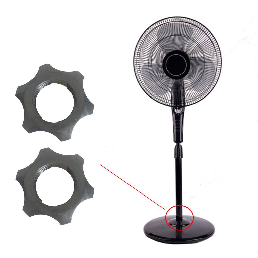 Lüfterbasis Befestigungsmuttern Lüfterstabilität Basisschrauben Basismuttern ABS-Textur Geeignet für Heim- und professionelle Reparaturarbeiter