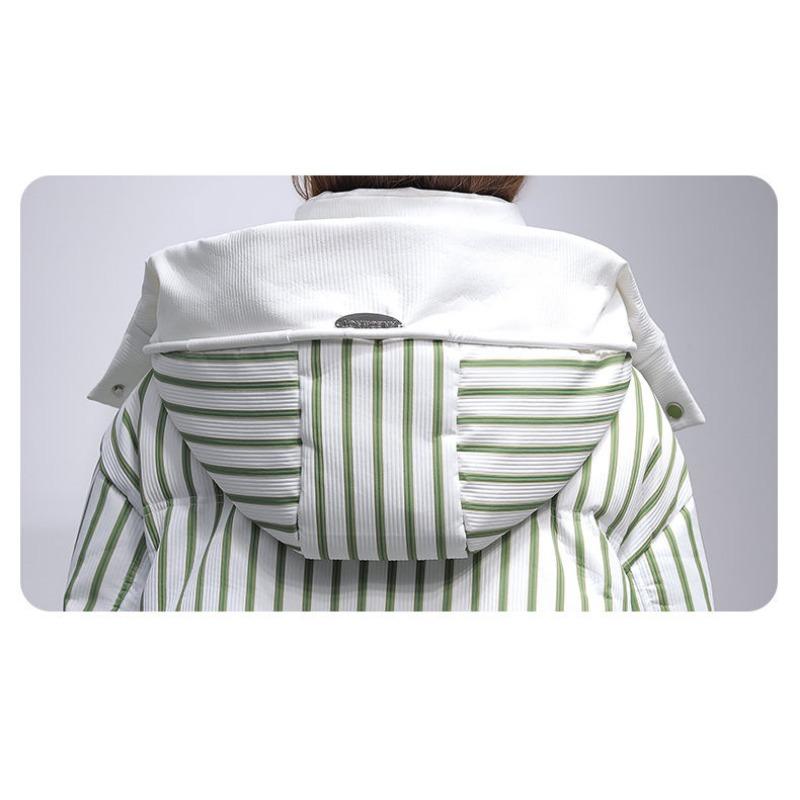 Kurze Winter-Pufferjacke Damen Jugendmode Gesteppter Mantel Kleine Größe Hochwertige Marke