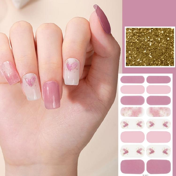 French Manicure Stickers Set Chip Resistant Design Seamless Adhesion Perfect For Short Or Long Nail Shapes