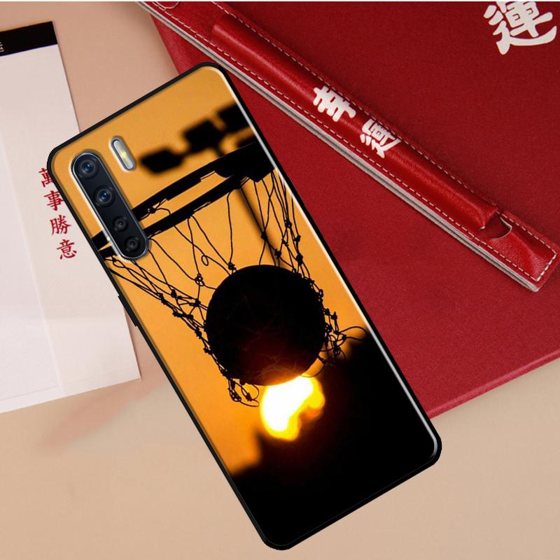 Basketball Basket Case For Oppo A60 A98 A58 A78 A18 A38 A80 A40 A77 A57 A17 A74 A54 A94 A96 A76 A16 A15 A5 Pro