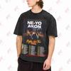Ne Yo Akon Nights Like This Welttournee Vintage Washed T-Shirt Reines Baumwoll-T-Shirt