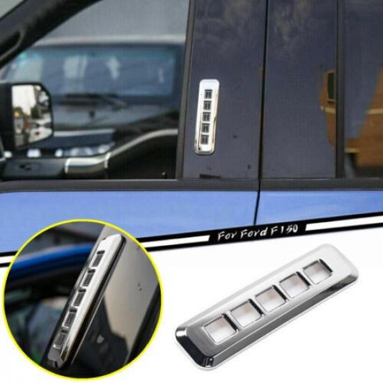 Для Ford F150 F-150 2021-2023 Хромированная накладка на кнопку секретного кодового замка двери