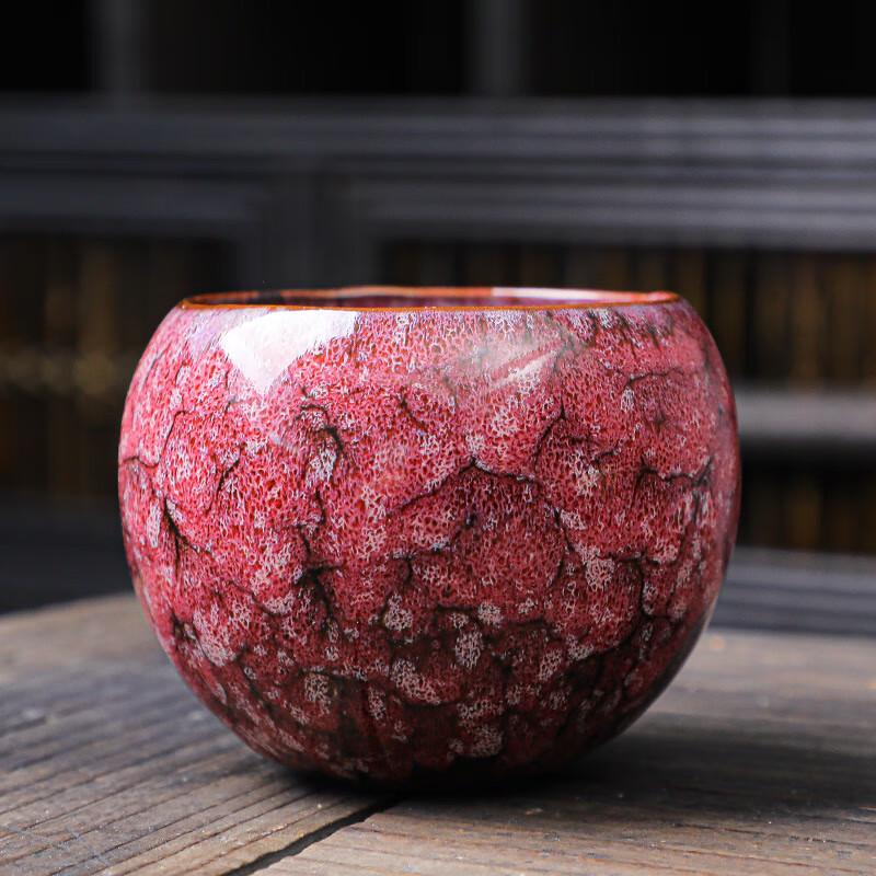 Shangqi Kiln-Glazed Dragon Egg Tumbler Tea Cup