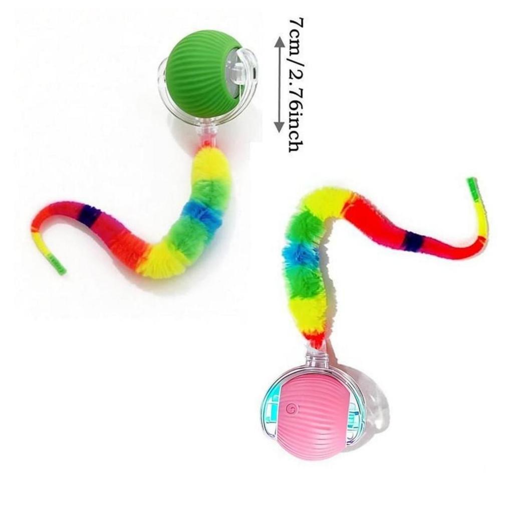 Interactive Pet Wobble Ball for Dogs and Cats - - Toy Ball for, Play and Exercise