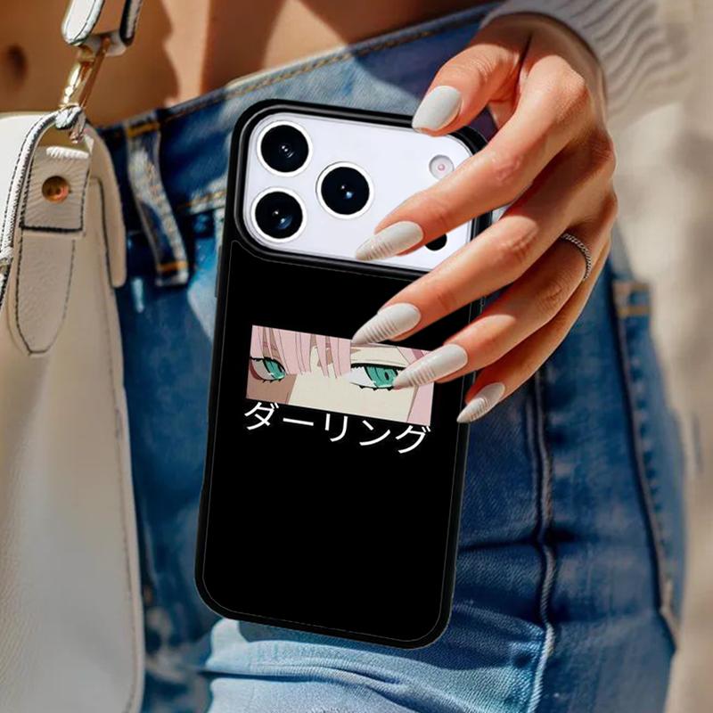 Japanese Anime Aesthetic Eye Phone Case For iPhone 17 Air 14 15 13 12 Max Cover For Apple 14 15 16 16e 11 Pro Max Plus