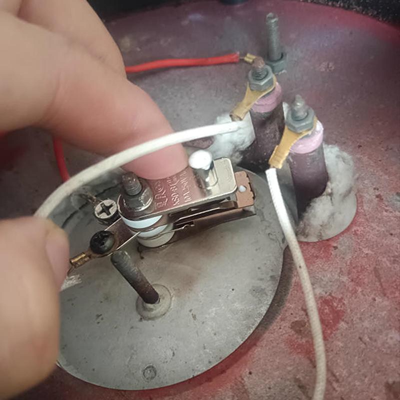 Adjustable Temperature Switch Bimetallic Heating Thermostat Temperature Control Switch Accessories Electrical Switch Accessories