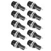 10 szt. Uchwyt na śrubę montażową do radia, szklane rurki bezpieczników X 20 mm