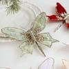 Simulierter künstlicher Schmetterlingsclip Pailletten Weihnachtsbaumschmuck Weihnachtsbaum