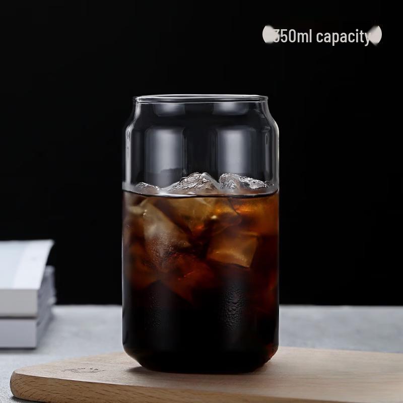 Shangqi Creative High Borosilicate Glass Cups - Set of 2 (350ml)