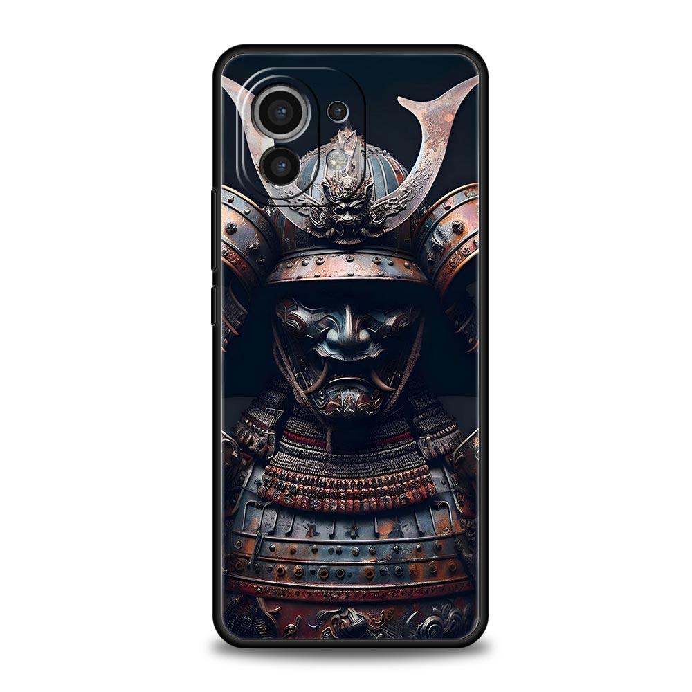 

Япония Лицо Призрака Самурай Чехол для Телефона Для Xiaomi Mi 17 15T 15 14 14T 13T 12T Pro 12 13 Lite 5G 11T Poco X6 X7 X5 Pro Мягкий Чехол Xiaomi 15 Pro
