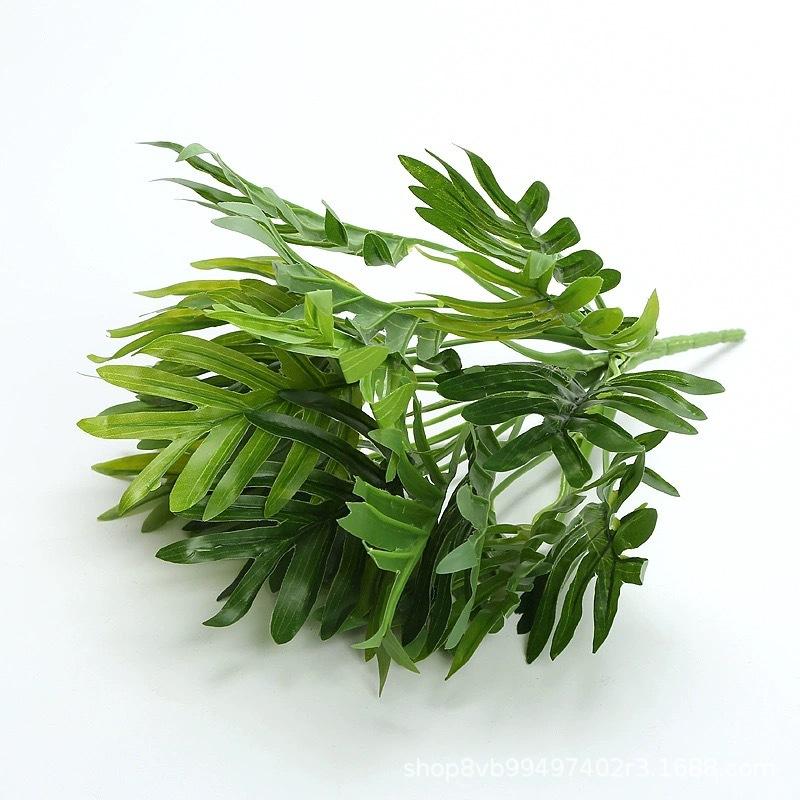 Simulation Plant Wall Green Plant Background Wall Flower Arrangement With Material Fake Flower Green Dill Living Room Small Potted Plant Decorative