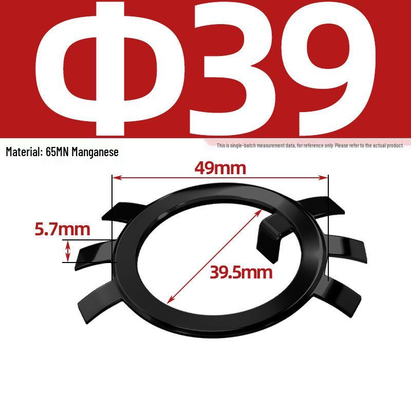 65MN Manganese 304 Stainless Steel Six-Claw Anti-Loosening Lock Nut Washer