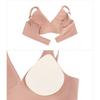 Plus Size Seamless Wirefree Bra For Big Bust Cdef Cup Women