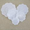 Artist Flower Shape Plastic Pallet Paint Palette Mixing Art Craft Supply