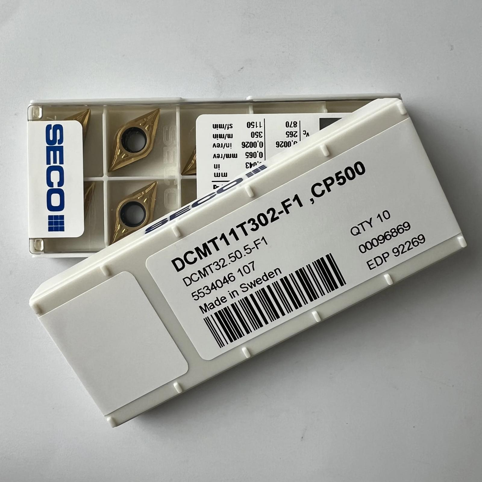 

DCMT11T302-F1, CP500 / Industrial indexable Carbide Inserts 10 Pcs