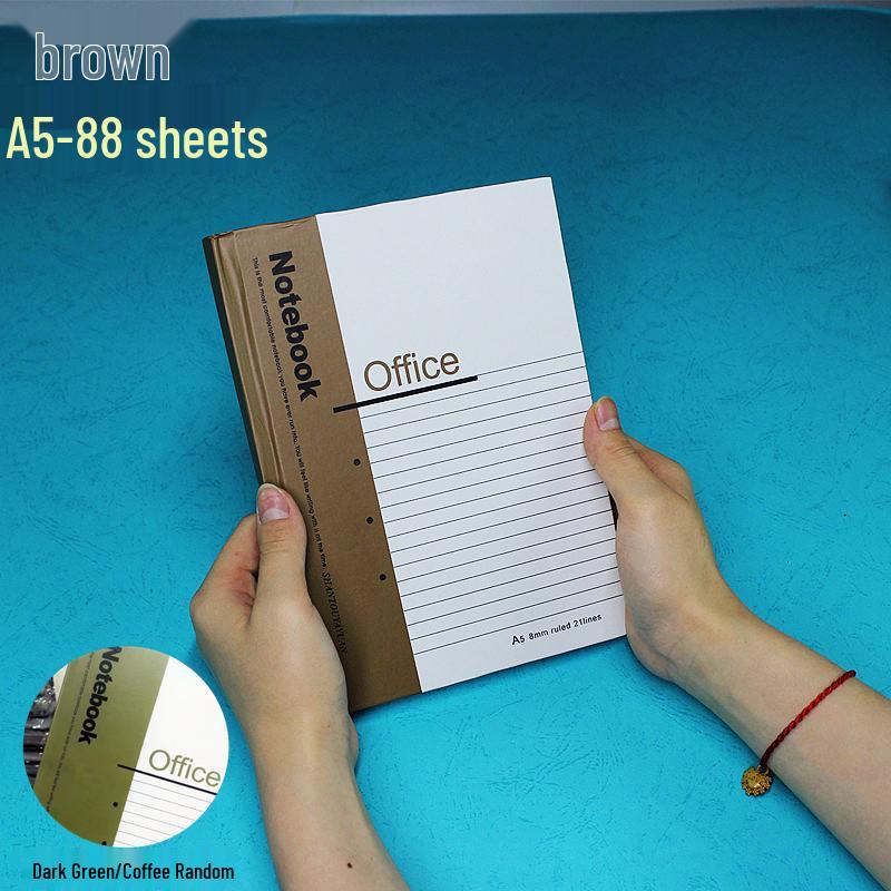 Großes Hardcover-Notizbuch - A4/B5/A5 Schülerheft, Tagebuch, Kassenbuch
