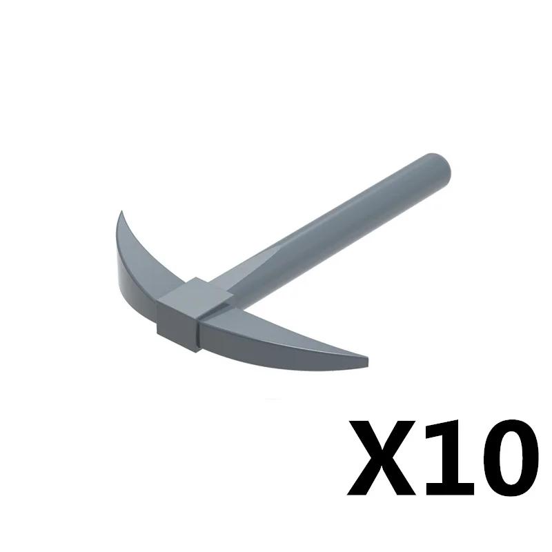 Medieval Knight MOC Building Block Helmet Mask Soldier Weapon Short Trident Shoulder Armour Vest Gun Hoe Axe Sword Toy Gift K049