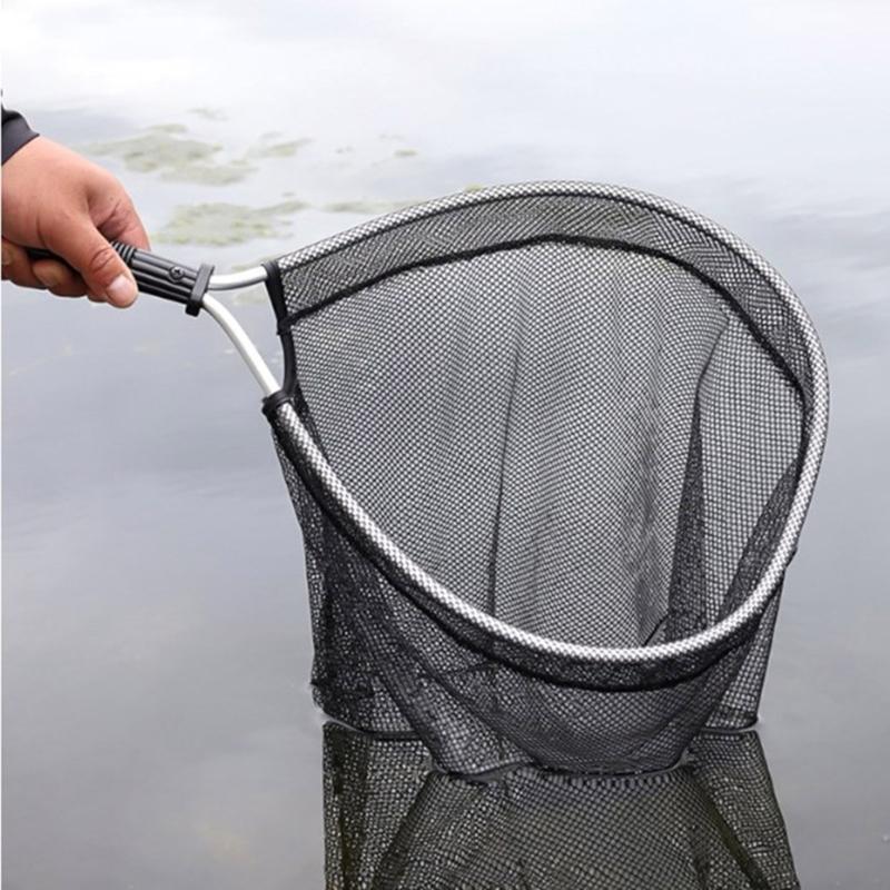 Fishing Net Fishing Tackle Tools for Adult Small Landing Net with Comfortable Grip Handle Fishing Landing Net Portable