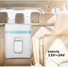 12L 2-IN-1 Mini Heating Box Fridge Home and Car Ultra Quiet Refrigerators Low Noise Car Refrigerators Cold Storage Cosmetic