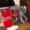 Heißes C-Coca Getränk C-Cola Handyhülle Für IPhone 17 16 14 11 12 13 15 Pro Max 14 Plus 17 Air Cover