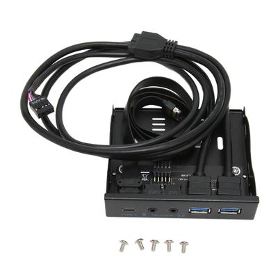 Front Panel USB 3.2 Hub 10Gbps Plug and Play Iron Shell Floppy Disk Reader for Win for Linux