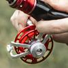 Mulinello da pesca a mosca in lega di alluminio resistente Mulinello da pesca a mosca in metallo leggero Acqua dolce Acqua salata Trota Persico Carpa Luccio Pesce persico Accessori per la pesca