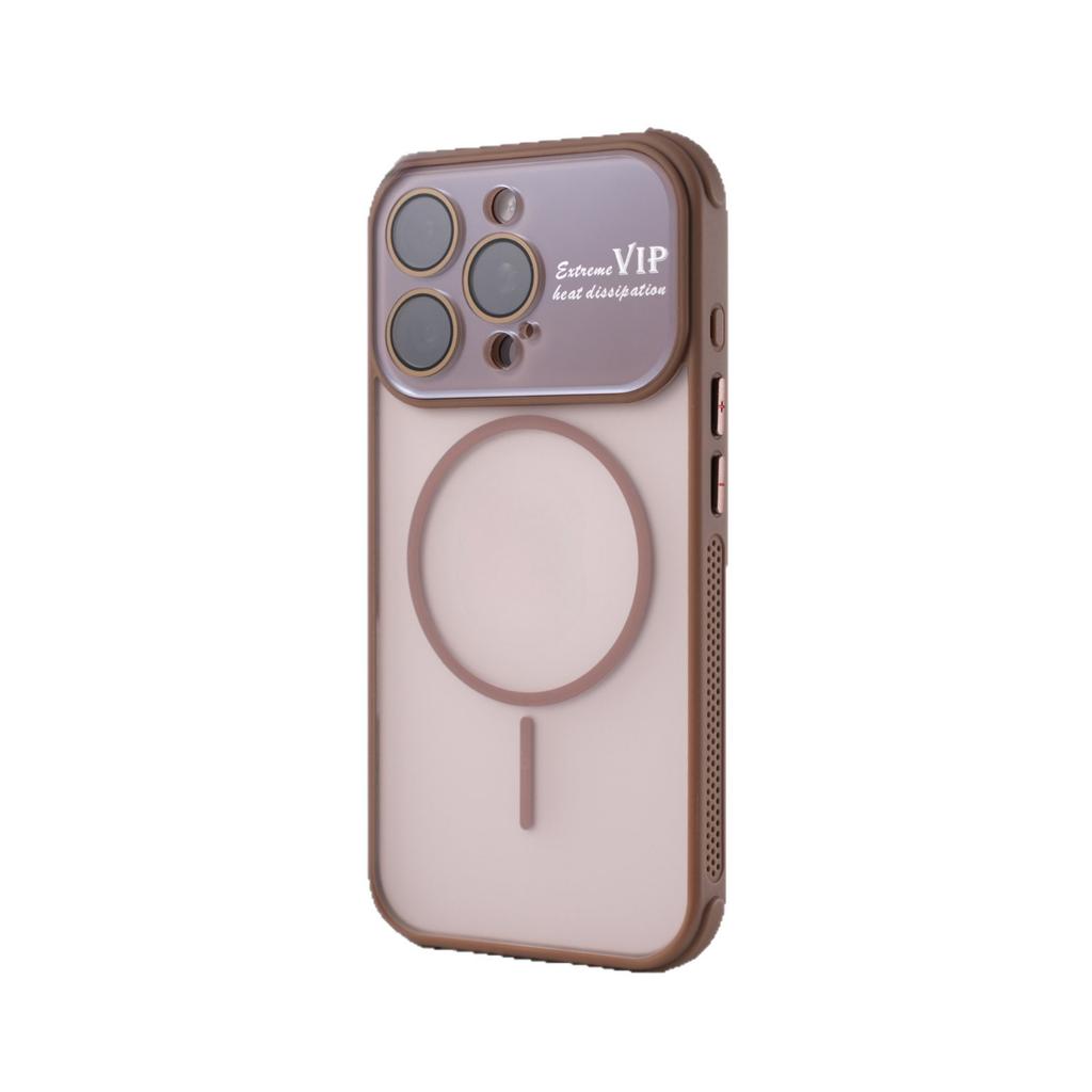 Applicable to iPhone17PROMAX matte skin-sensitive magnetic mobile phone case Apple 16 seconds to 18 large windows all-inclusive 15