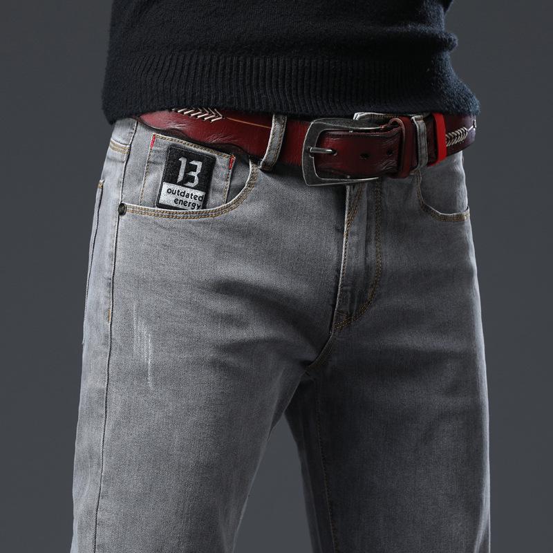 Jeans elásticos ajustados para hombre: Diseño Versátil de Alta Conversión para Adolescentes y Adultos