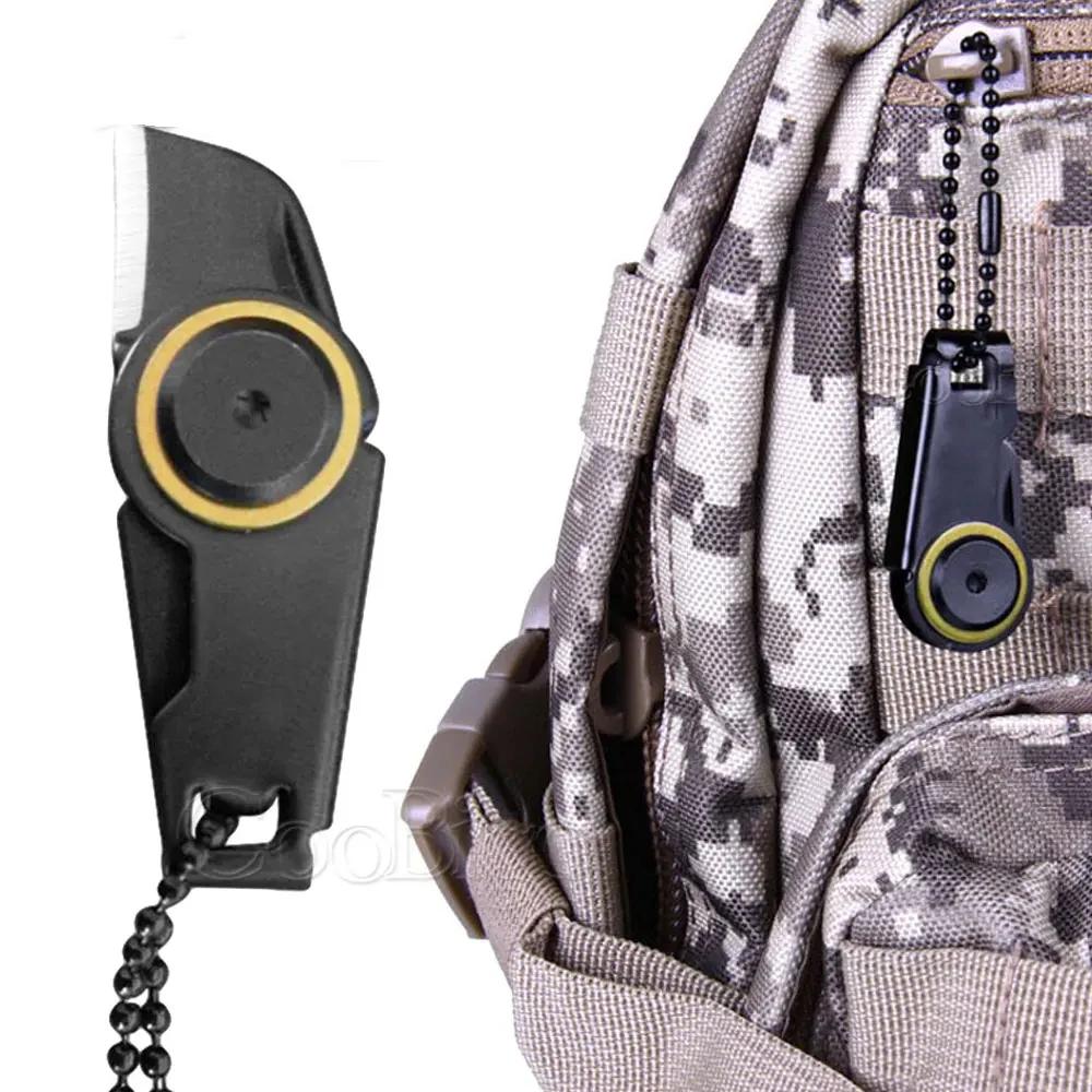 Mini Folding Keychain Knife,EDC Letter Opener And Box Cutter Tool,Practical For Outdoor Camping,Hiking And Hunting,Novelty Gift