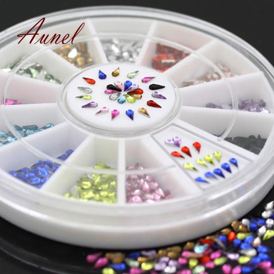 Fantastic Water Drop DIY Nail Art Tips Manicure Decoration Wheel