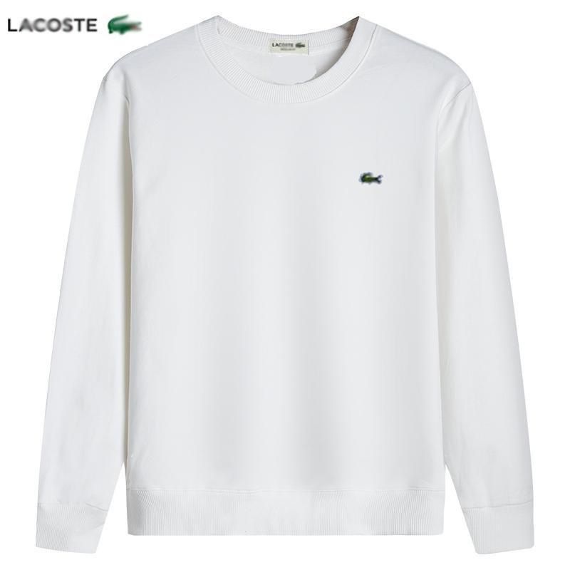 Unisex French Fish Embroidery Thin Round Neck Hoodie, Casual Long-Sleeved Design