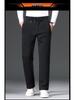 Men's Thickened Fleece-Lined Lambswool Winter Sweatpants - Warm Cotton Outerwear Pants, 86