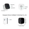 Wireless Multi-functional Night Vision Security Camera with Remote Control and WiFi for Mobile Phone