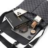 Light Business Shoulder Bag Classic Plaid Youth Messenger Bag Ipad Bag Business Trip Messenger Bag Crossbody Backpack