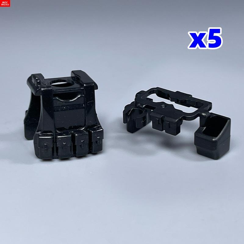 MOC Bricks 4cm Figure Body Wear Belt 27145 SWAT Educational Building Blocks Dolls DIY Toys For Kids Xmas Gifts