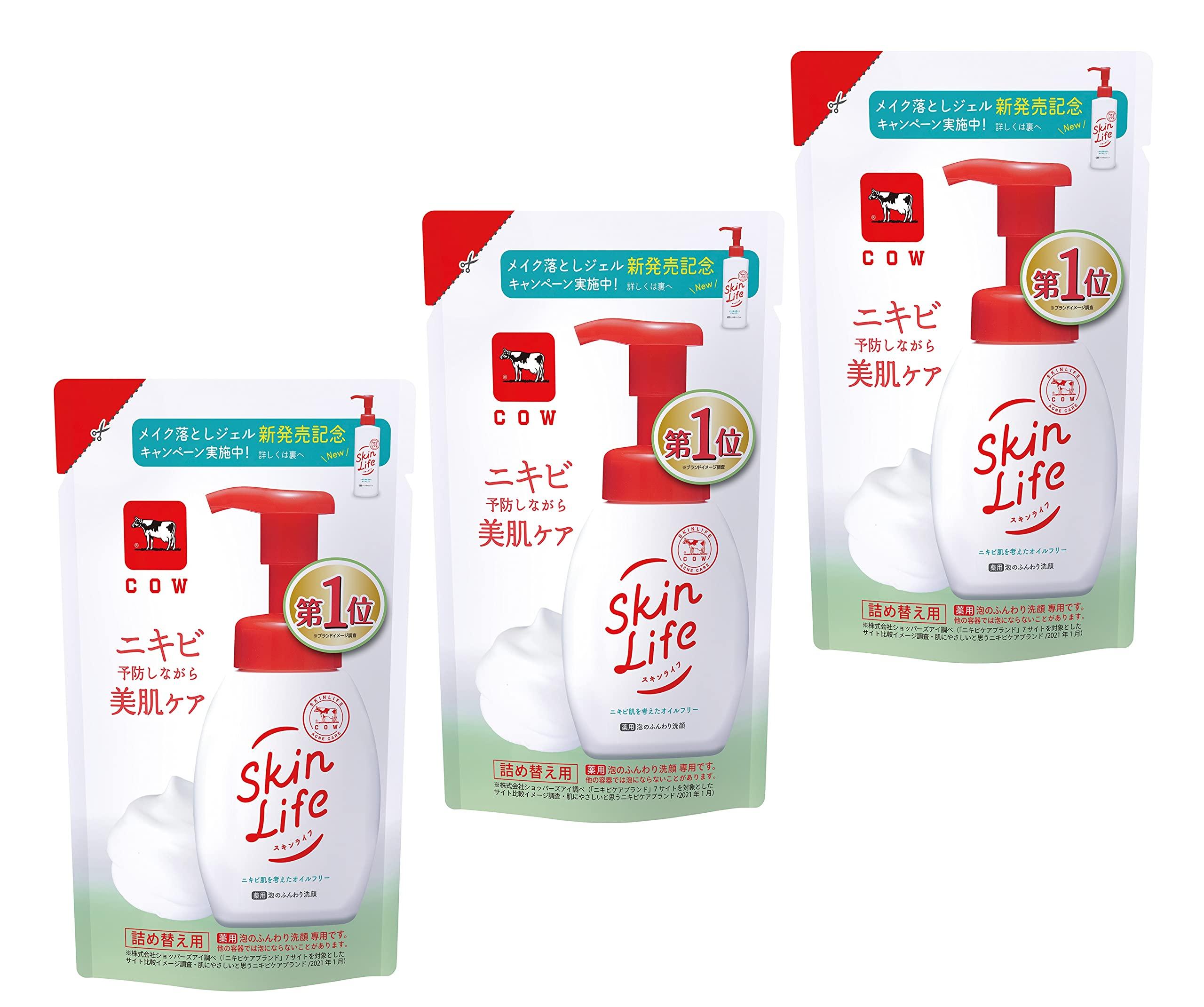

Skin Life Medicated Fluffy Foam Face Washing Refill 140 мл x 3 Аромат цитрусового букета [квази-лекарство] белый