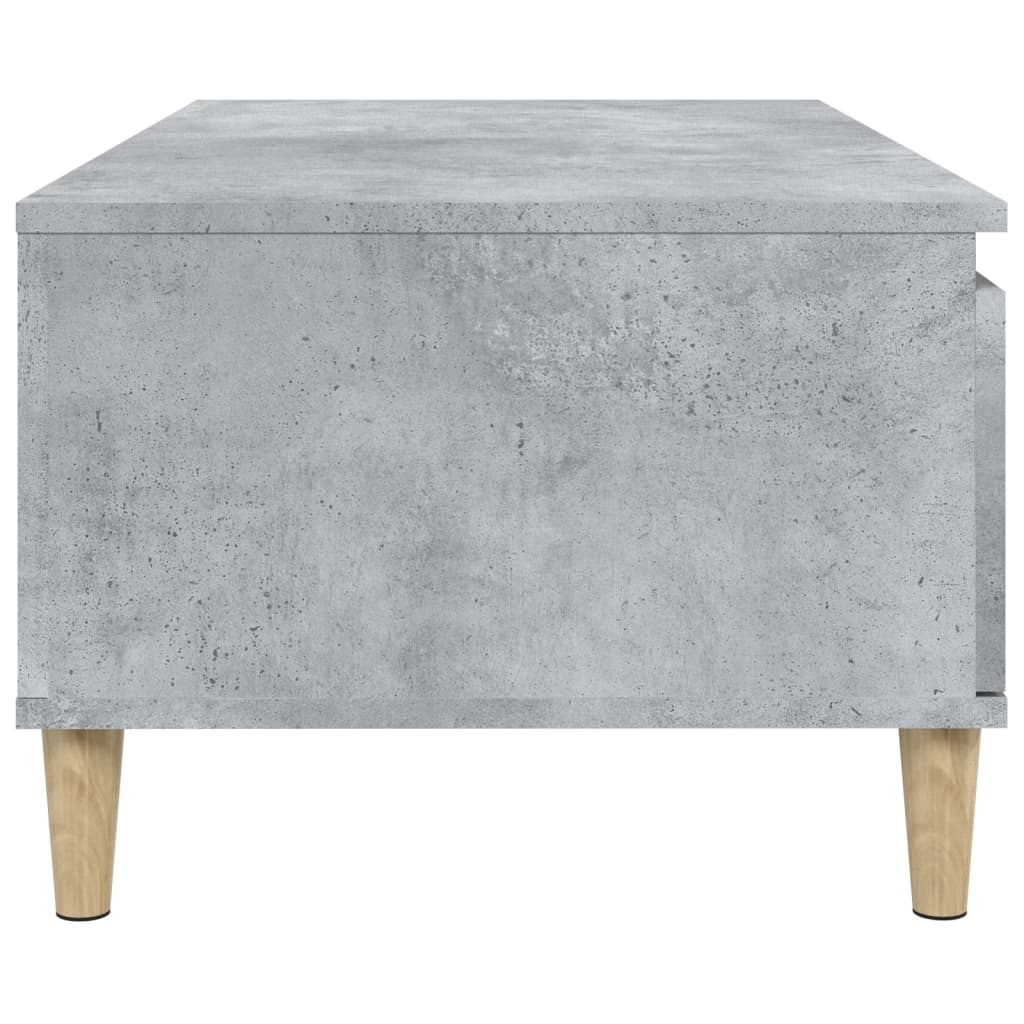 Vidaxl Coffee Table, Concrete Grey, 90X50X36.5 Cm